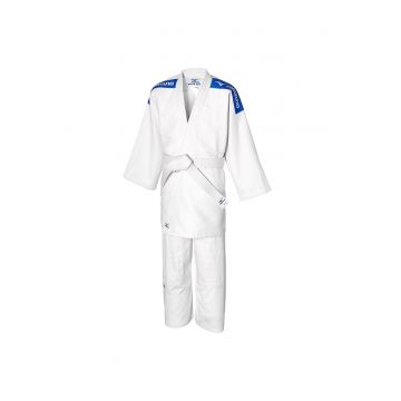 Kimono Judo  Kodomo Plus cu centura - Alb/Albastru