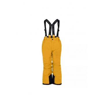 Pantaloni schi copii  Wear - galben - impermeabili - respirabili - marimea 110 EU