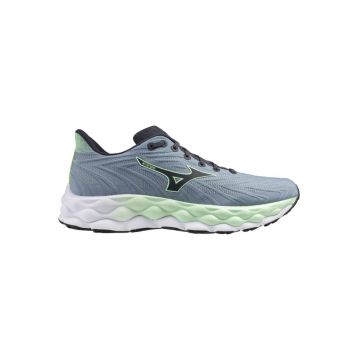 Pantofi alergare  Wave Sky 8 SS 2025 Gri/Verde Menta - Gri