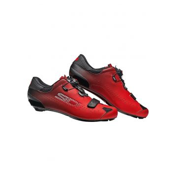 Pantofi ciclism sosea  Sixty-Rosu/Negru-45 1/2