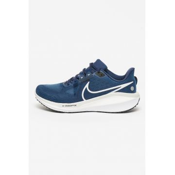 Pantofi din material textil cu brant moale - pentru alergare Vomero 17 - Alb/Bleumarin