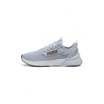 Pantofi Retaliate 3 slip-on cu logo pentru alergare - Albastru pastel/Maro inchis/Alb optic