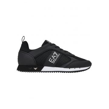 Pantofi sport  EA7 Black&White Mesh+E 55557 - Alb/Negru