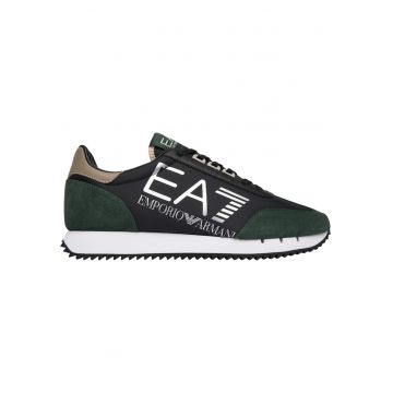 Pantofi sport  EA7 Black&White Vintage NY 55539 - Verde/Negru
