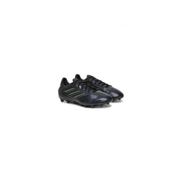 Pantofi sport piele naturala - pentru fotbal - Negru