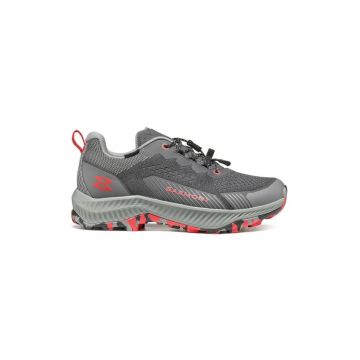 Pantofi trekking dama  9.81 Pulse WP - Rosu/Gri