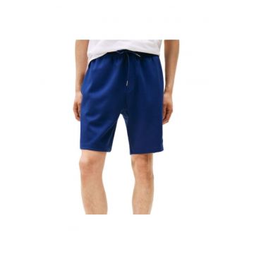 Sort  SMALL EMBOSSED SWEATSHORT-MW0MW39687-C7G