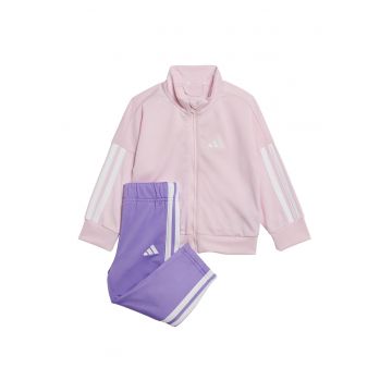 Trening cu fermoar Essentials Climacool - Albastru lavanda/Roz