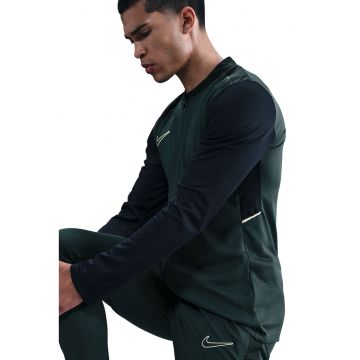 Trening cu tehnologie Dri-Fit si logo - pentru fotbal - Negru/Verde persan