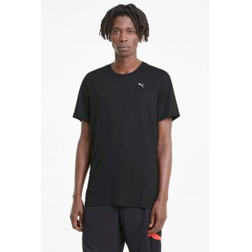 Tricou cu decolteu la baza gatului si tehnologie dryCELL - pentru fitness Performance - Negru