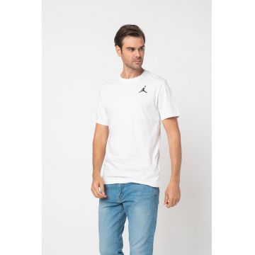 Tricou cu logo pentru antrenament Jordan Jumpman - Alb