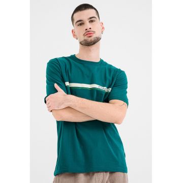 Tricou cu model uni pentru antrenament - Verde englez