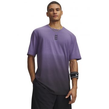 Tricou lejer pentru baschet Hoops - Negru/Violet