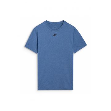 Tricou Sport Barbati -  Ajustare Regulata - Material Durabil - Protectie Multi Active - Albastru turcoaz - Albastru turcoaz