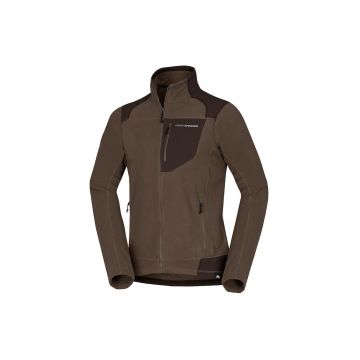 Bluza din fleece NorthPolar pentru barbati Bendik - Maro bej