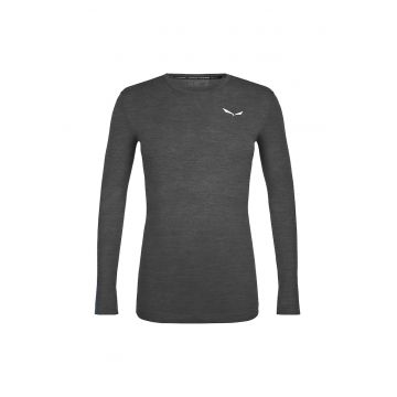 Bluza trekking barbati  Zebru Fresh Merino Responsive - Negru