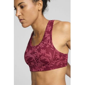 Bustiera cu spate decupat pentru fitness - Rosu