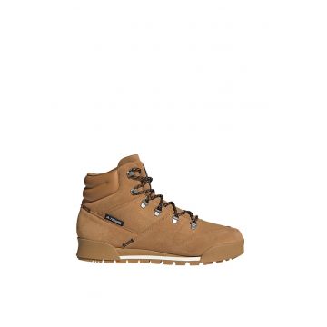 Ghete Terrex Snowpitch cu insertii din piele intoarsa pentru drumetii - Maro camel