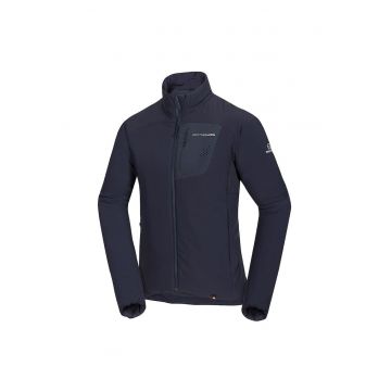 Jacheta hybrida PrimaLoft® ThermoPlume® slim fit pentru barbati Smrek - Albastru inchis