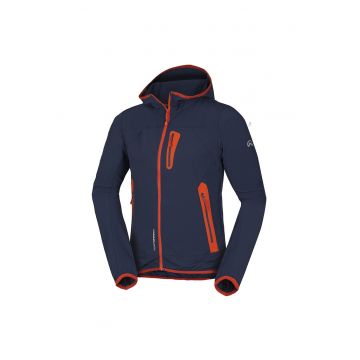 Jacheta softshell elastica pentru barbati Case - Bleumarin inchis