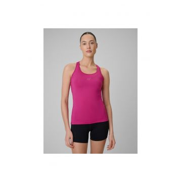 Maiou sport dama -  antrenament - roz - uscare rapida - slim