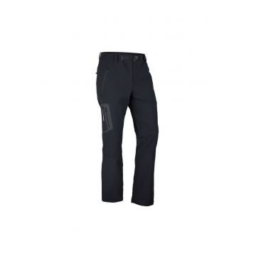 Pantaloni elastici de drumetie pentru barbati Gavin - Negru