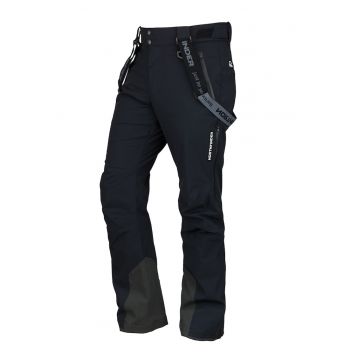 Pantaloni impermeabili si rezistenti la vant - pentru schi Howard - Negru/Bleumarin