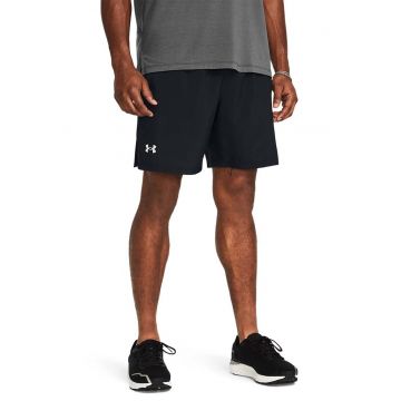 Pantaloni scurti pentru alergare Launch 7'' - Negru