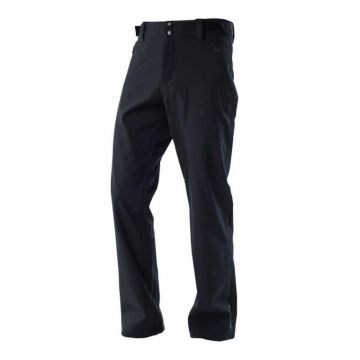 Pantaloni trekking din softshell 3L 5K/5K barbati Chad - Negru