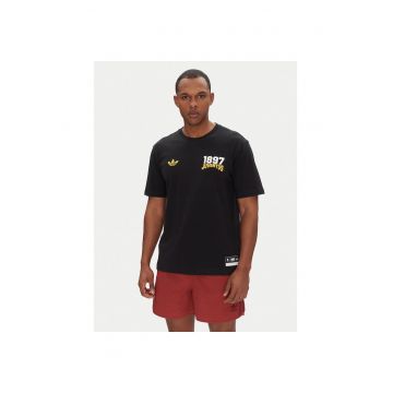 Tricou din bumbac pentru barbati -  negru