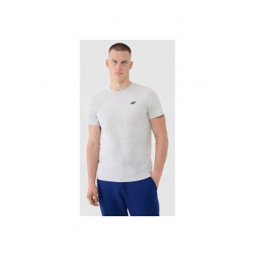 Tricou sport barbati  bumbac - gri deschis -