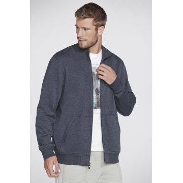 Bluza sport cu fermoar pentru antrenament The Hoodless - Albastru inchis