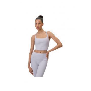 Maiou de yoga dama  slim fit - uscare rapida - violet