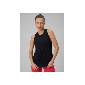 Maiou sport dama -  poliester - negru -