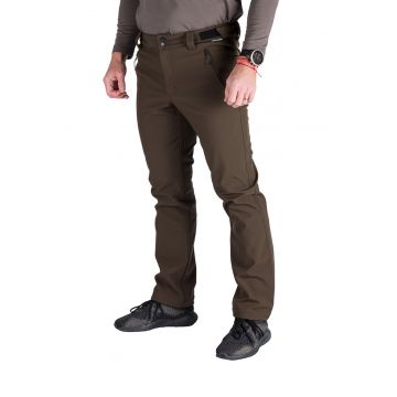 Pantaloni pentru drumetii Lew - Maro inchis