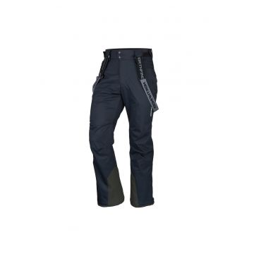Pantaloni schi elastici 2L 10K/10K barbati Kase - Negru