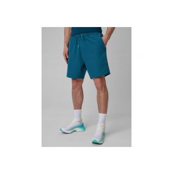 Pantaloni scurti sport barbati  poliester - turcoaz