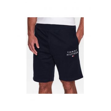 Pantaloni sport barbati -  albastru - material sintetic