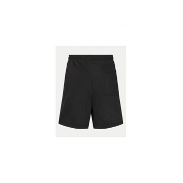 Pantaloni sport barbati -  negru - material sintetic