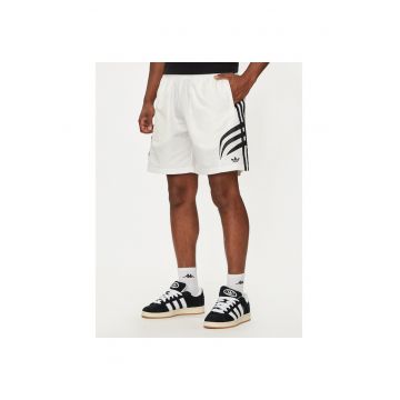 Pantaloni sport barbati  scurti - alb