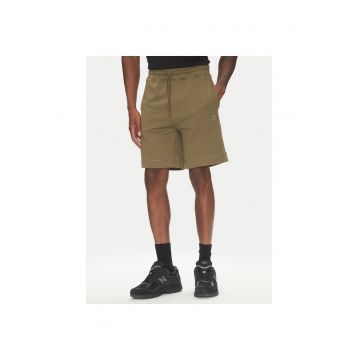 Pantaloni sport barbati  verde masliniu - material respirabil