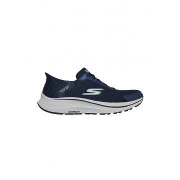 Pantofi sport slip-ins cu sireturi - Bleumarin