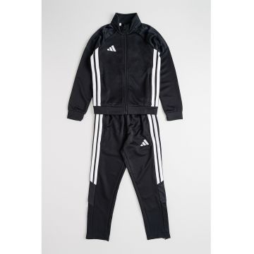 Trening cu fermoar pentru fotbal TIRO - Alb/Negru