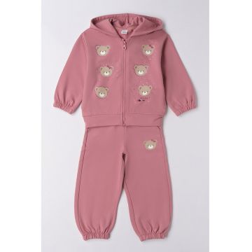 Trening cu strasuri - Roz prafuit