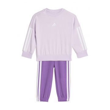 Trening din amestec de bumbac cu decolteu la baza gatului