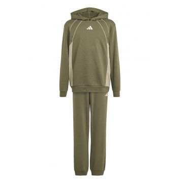 Trening lejer cu talie elastica - Kaki/Maro nisip