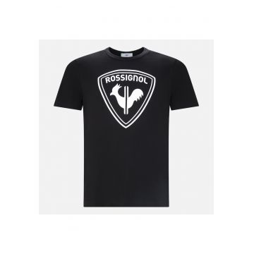 Tricou barbati  Logo Rossi Tee - culoare negru - marimea