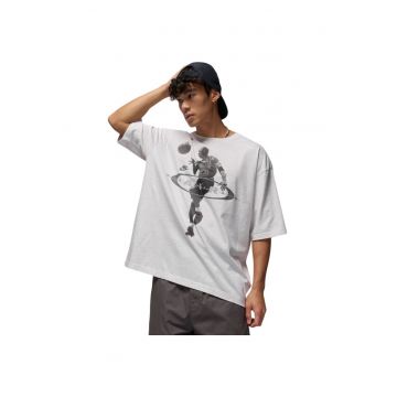 Tricou  Brookyln 2 Air Reissue Crew 57084 - Alb