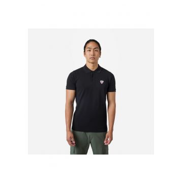 Tricou polo barbati  Logo polo - negru - Negru