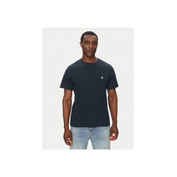 Tricou sport barbatesc  bleumarin - bumbac -